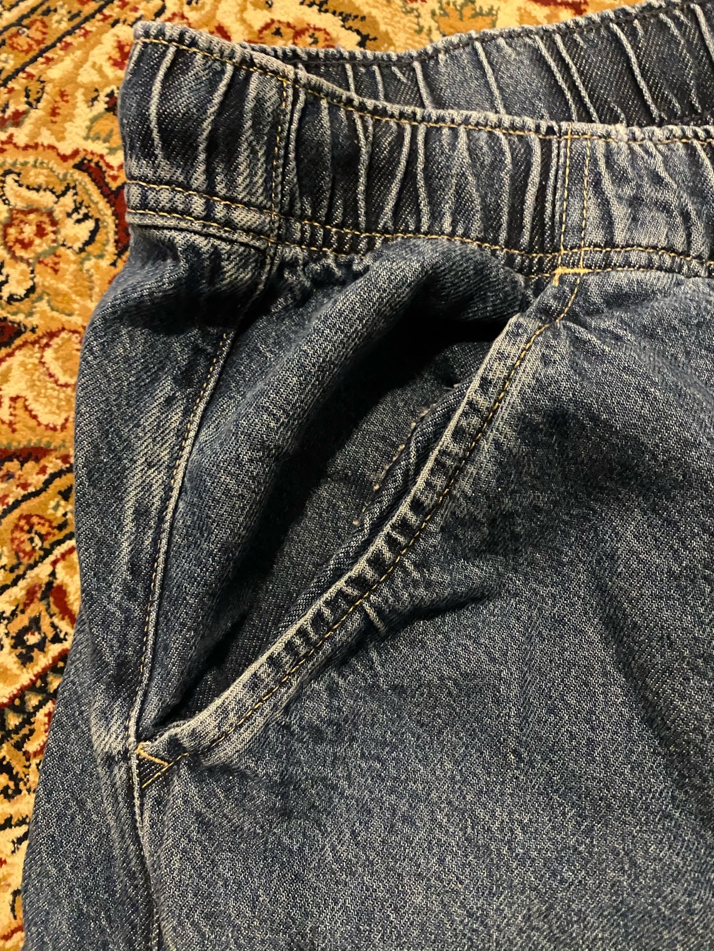GAP Women’s Barrel High waisted drawstring soft Denim Jeans - Picture 6 of 9
